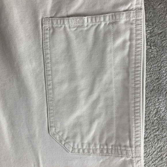 Columbia Roc Pants Mens 36 Beige Chino Outdoors Pocket Cotton Casual 34X28 - Picture 5 of 13